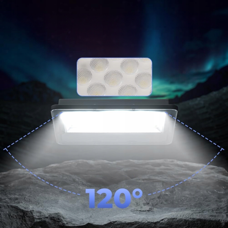 Projetor LED de exterior LED/100W/230V 4500K IP65 cinzento