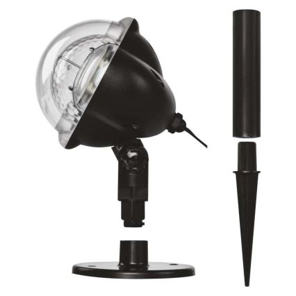 Projetor LED de Natal para exterior LED/4W/230V IP44, branco frio