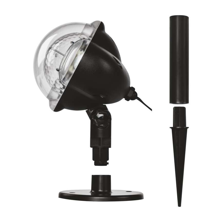 Projetor LED de Natal para exterior LED/4W/230V IP44, branco frio