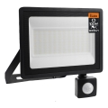 Projetor LED para exterior com sensor de movimento e crepúsculo LED/100W/230V 4500K IP65 preto