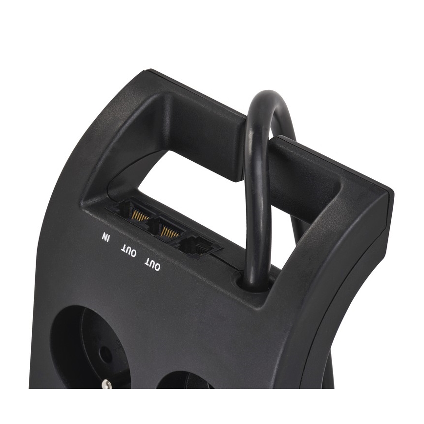 Proteção contra sobretensão 8Z 3m preto