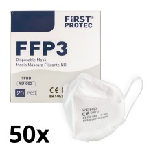 Protective equipment - Máscara FFP3 NR CE 0370 50pcs
