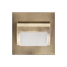 ProVero ID-1154 - Luz de escadas LED DECORUS LED/1,2W/12V bronze