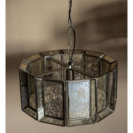 PTMD - Lustre com corrente ANTIQUE 1xE27/40W/230V Ø 46 cm
