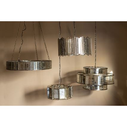 PTMD - Lustre com corrente ANTIQUE 1xE27/40W/230V Ø 46 cm