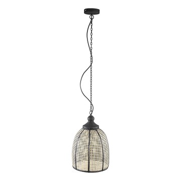 PTMD - Lustre com corrente BAYU 1xE27/40W/230V, diâmetro 29 cm