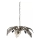 PTMD - Lustre com corrente MOIRA 1xE27/40W/230V, diâmetro 77 cm