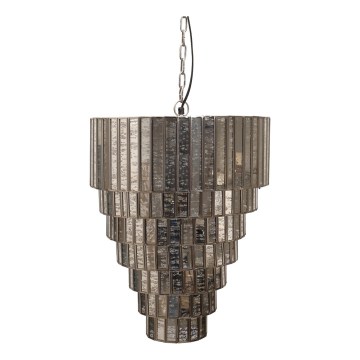 PTMD - Lustre suspenso por corrente CEYLIN 1x E27/40W/230V Ø 40 cm