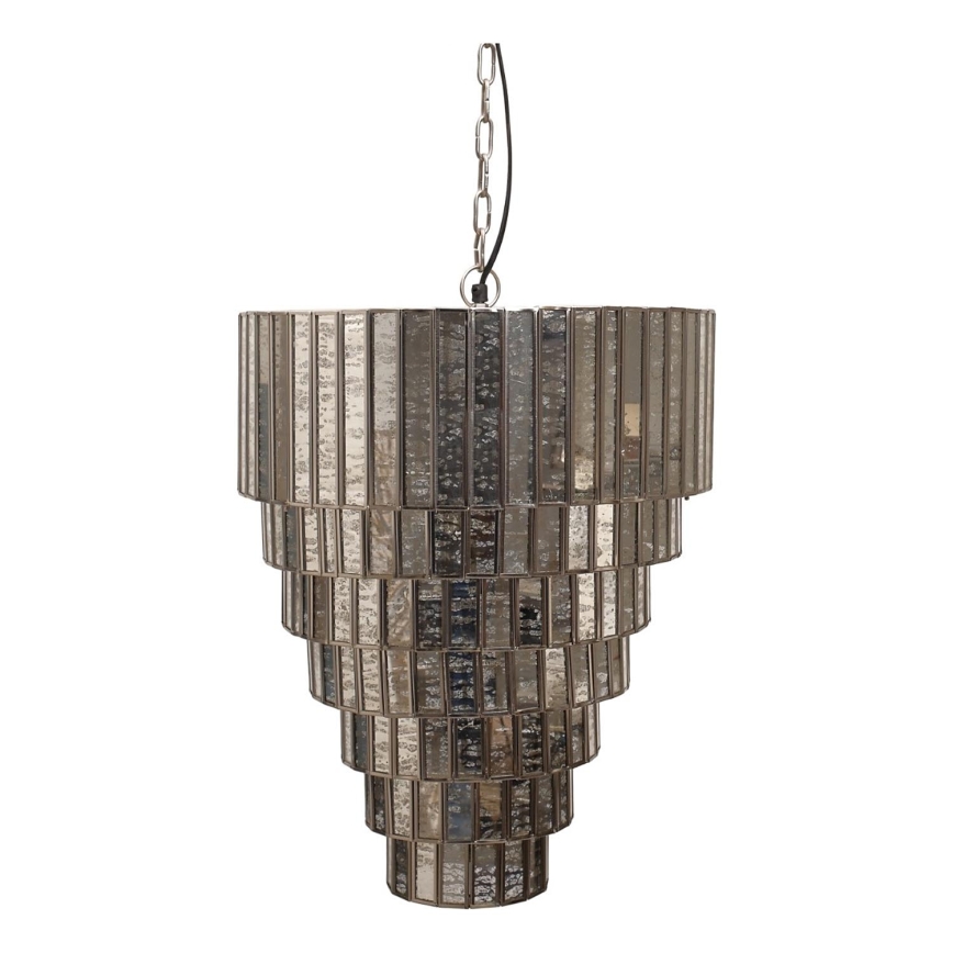 PTMD - Lustre suspenso por corrente CEYLIN 1x E27/40W/230V Ø 40 cm