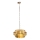 PTMD - Lustre suspenso por corrente ZANTH 1xE27/40W/230V Ø 52 cm dourado