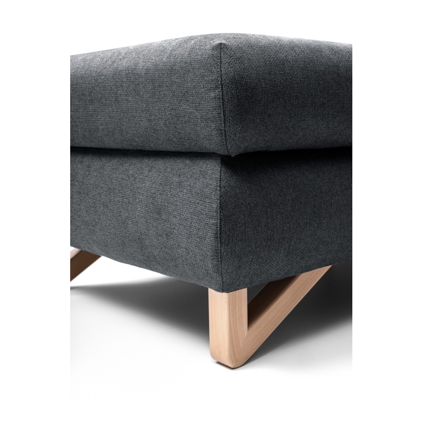 Pufe AVESTA 63x95 cm antracite