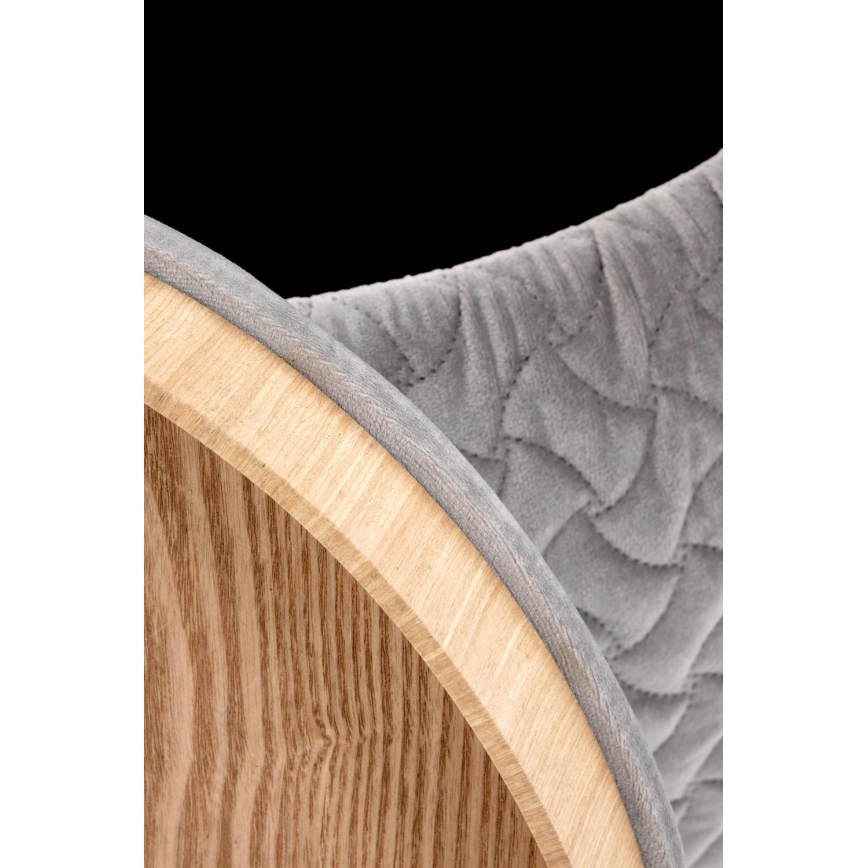 Pufe BONO diâmetro 54 cm cinzento