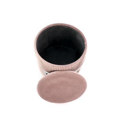 Pufe CRICKET, Ø 40 cm, rosa