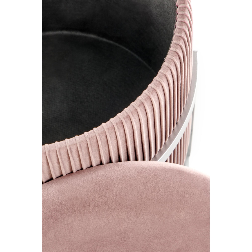 Pufe CRICKET, Ø 40 cm, rosa