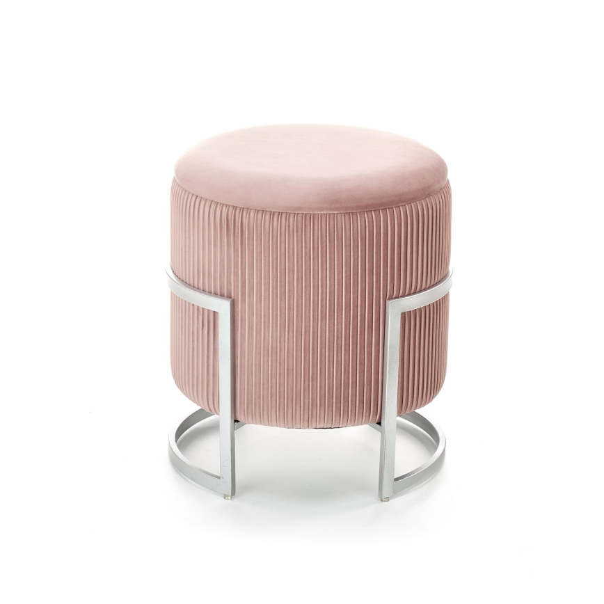 Pufe CRICKET, Ø 40 cm, rosa