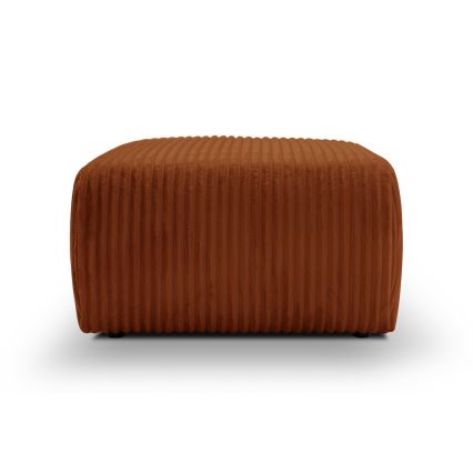 Pufe FRIDA 82x75 cm castanho