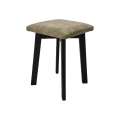 Pufe LUBE 36x36 cm preto/verde