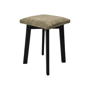 Pufe LUBE 36x36 cm preto/verde