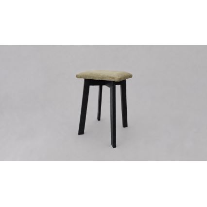 Pufe LUBE 36x36 cm preto/verde