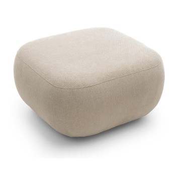 Pufe OLBIA 75x75 cm bege