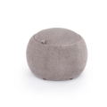 Pufe PAKS Ø 50 cm cinzento