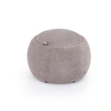 Pufe PAKS Ø 50 cm cinzento