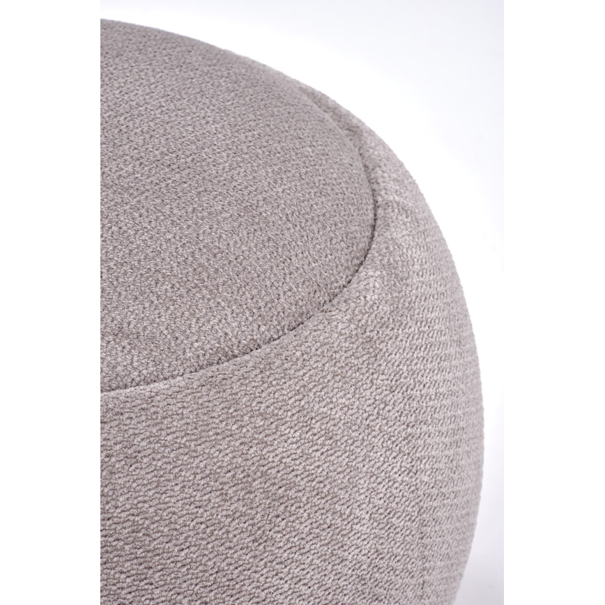 Pufe PAKS Ø 50 cm cinzento