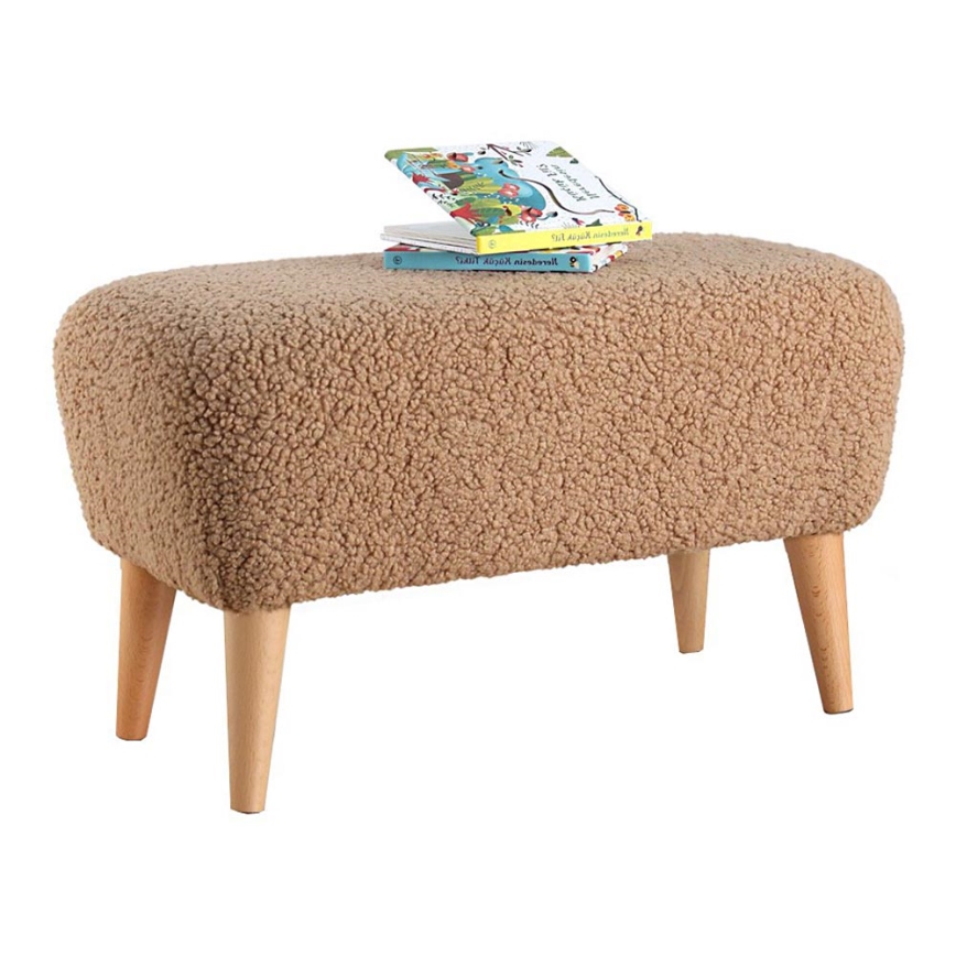 Pufe PIXI 32 x 61 cm, castanho