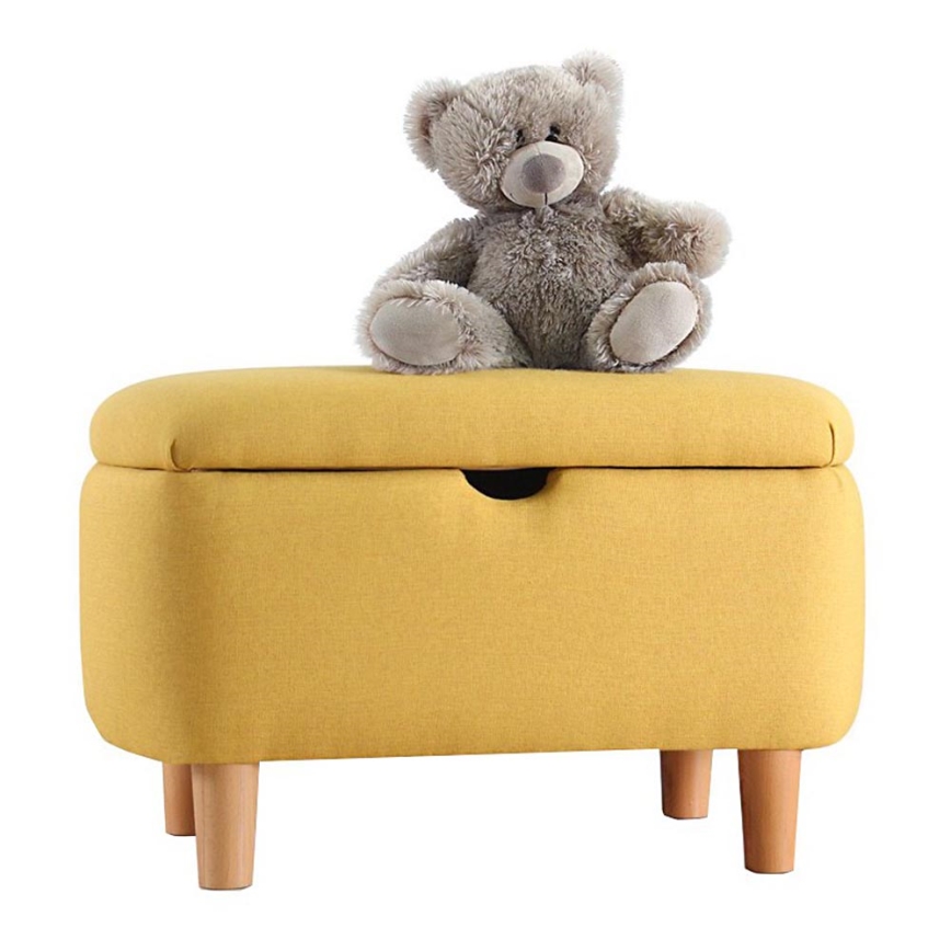 Pufe PIXI 37x61 cm amarelo