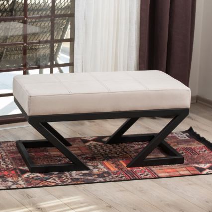 Pufe RINA 45x90 cm bege