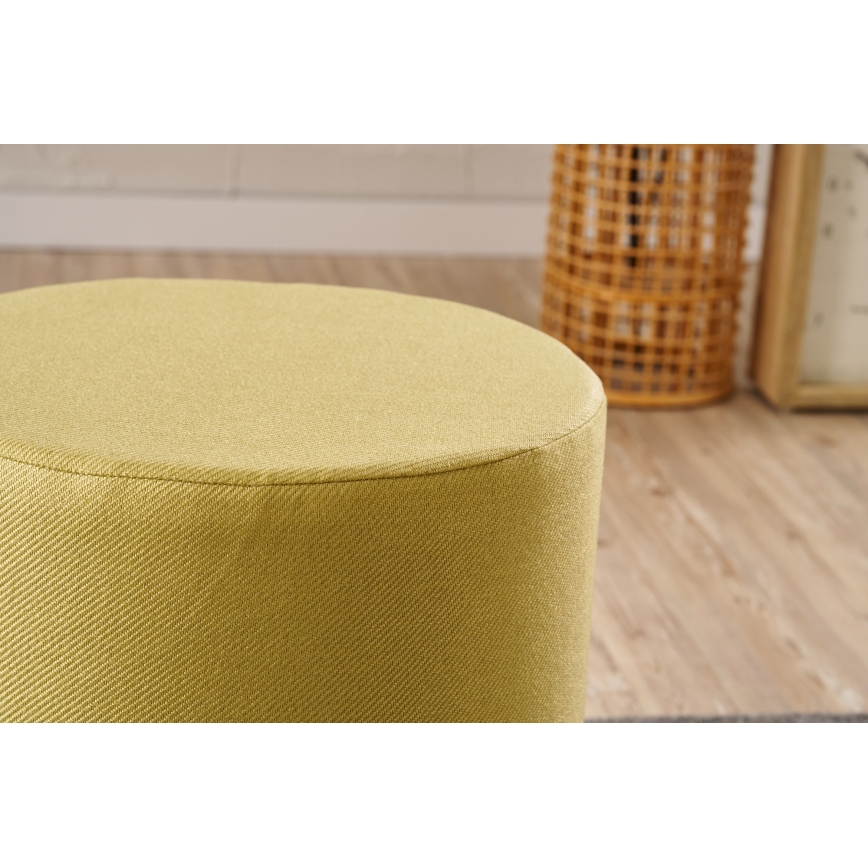 Pufe RONDO Ø 40 cm amarelo