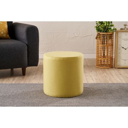 Pufe RONDO Ø 40 cm amarelo