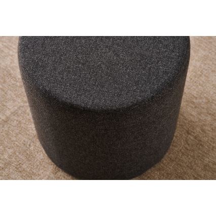 Pufe RONDO Ø 40 cm cinza