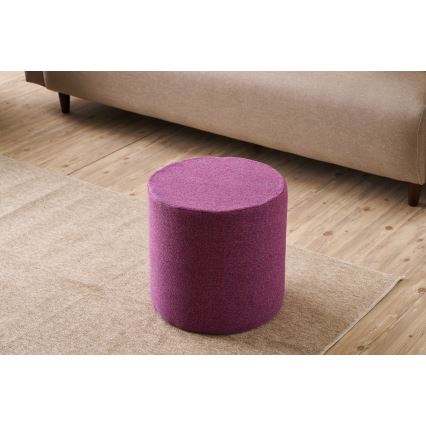 Pufe RONDO Ø 40 cm rosa