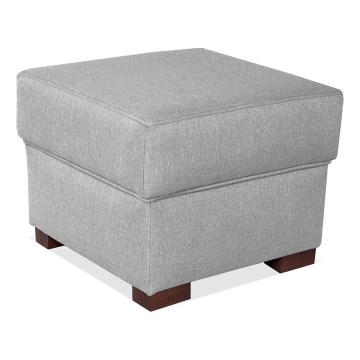 Pufe VIVA 51x51 cm cinzento