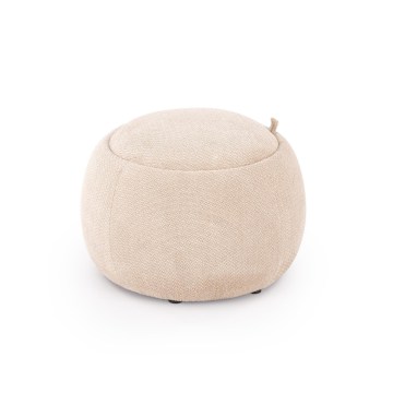 Puff PAKS Ø 50 cm bege