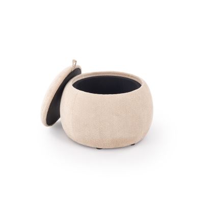 Puff PAKS Ø 50 cm bege