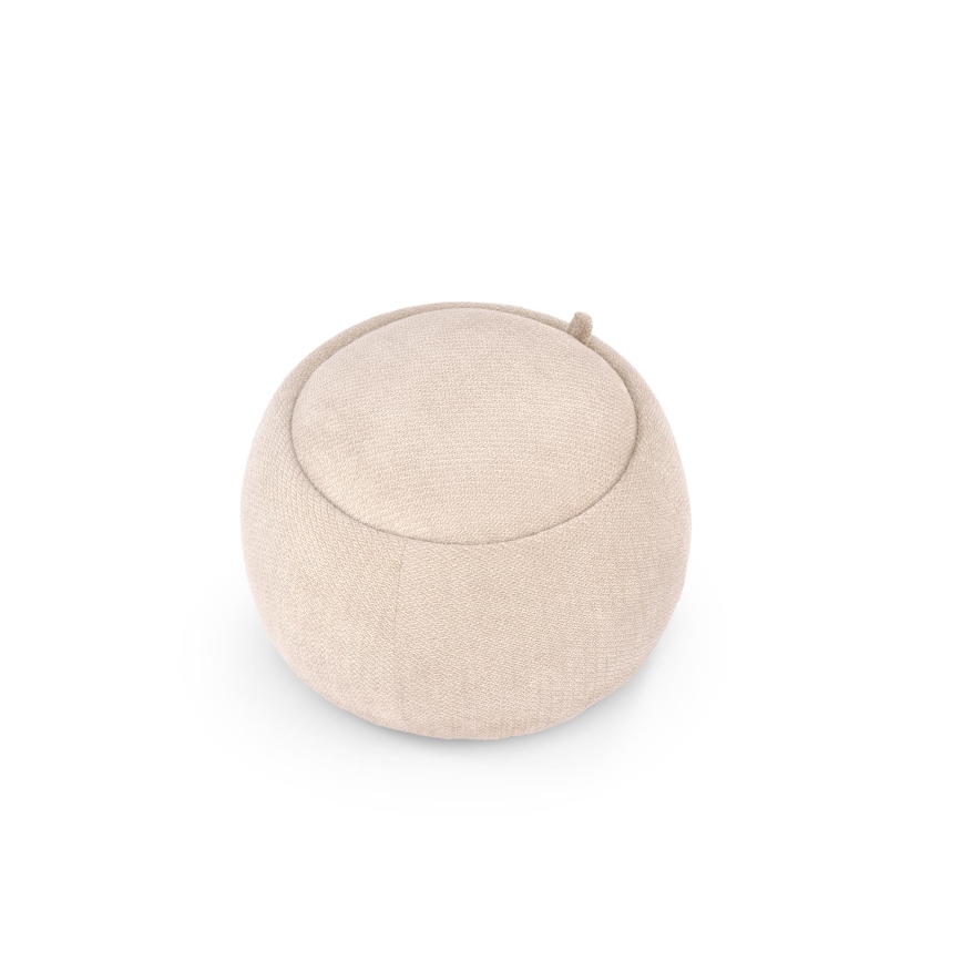 Puff PAKS Ø 50 cm bege