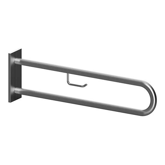 Puxador 10x25 cm aço inoxidável/prateado