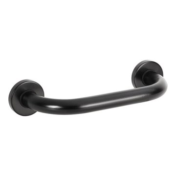 Puxador 38x8 cm preto