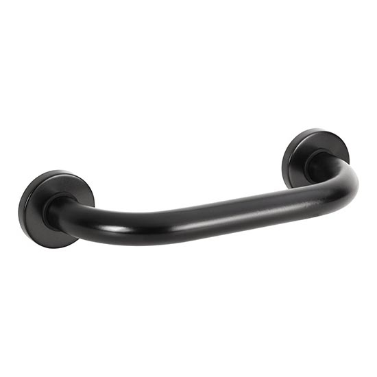 Puxador 38x8 cm preto