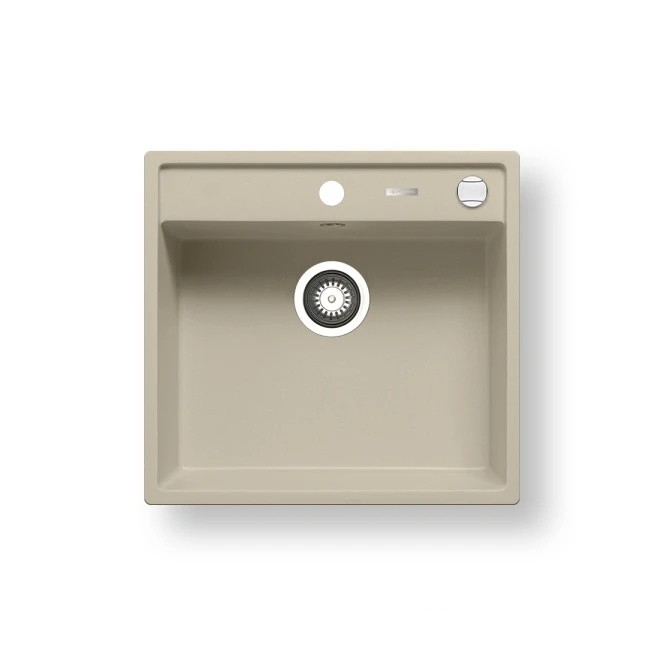 Pyramis 70007801 - Pia de cozinha CAMEA 50x53 cm granito/bege