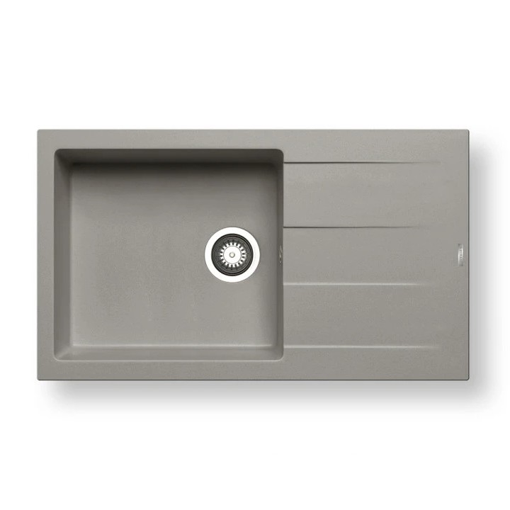 Pyramis 70107211 - Cuba de cozinha ATHLOS 86x50 cm granito/cinzento