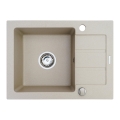 Pyramis 70165801 - Cuba de cozinha NEXT 62x44 cm granito/bege