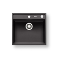 Pyramis 70168301 - Lava-louças de cozinha CAMEA 50x53 cm granito/preto