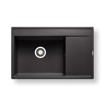 Pyramis 70168401 - Cuba de cozinha CAMEA 79x50 cm granito/preto