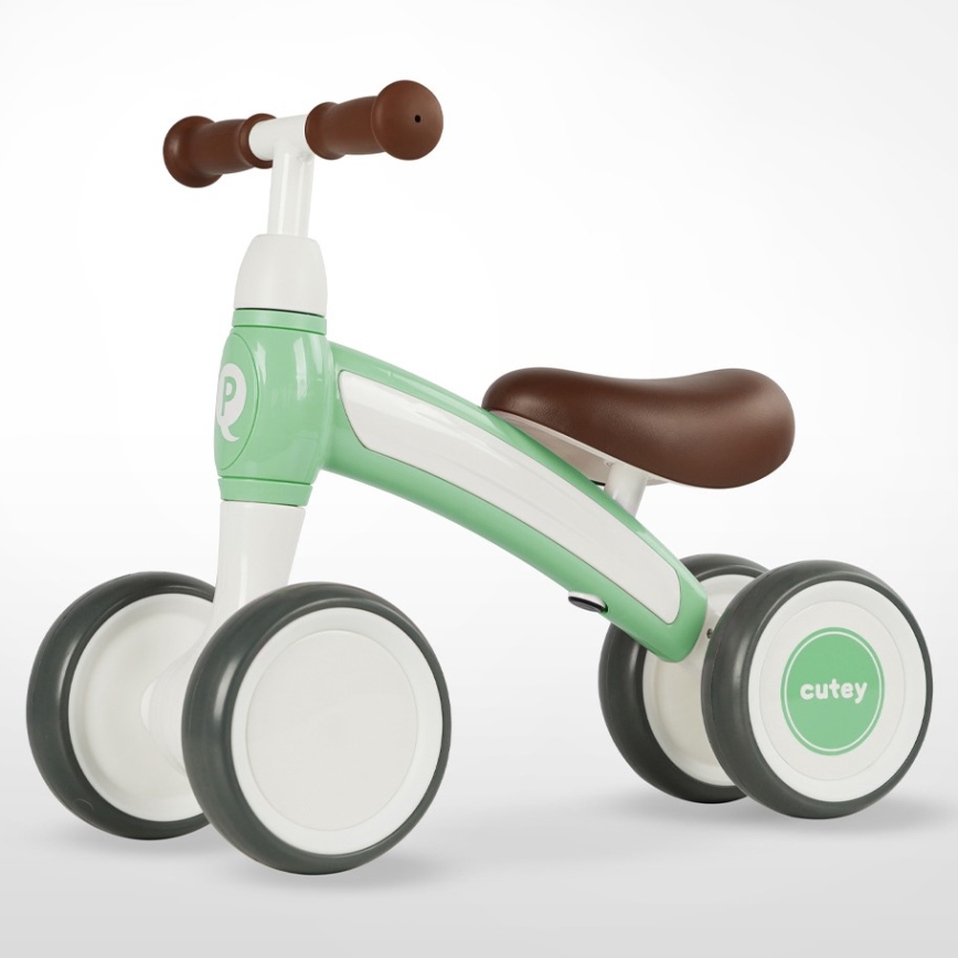 QPlay - Bicicleta de empurrar CUTEY-5 verde