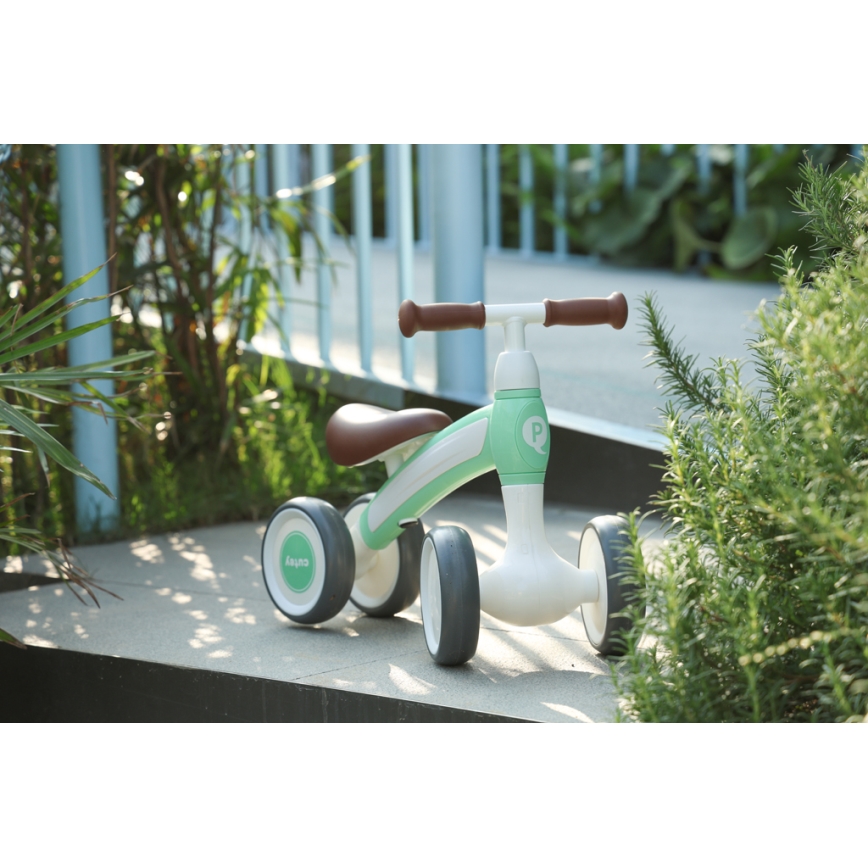 QPlay - Bicicleta de empurrar CUTEY-5 verde