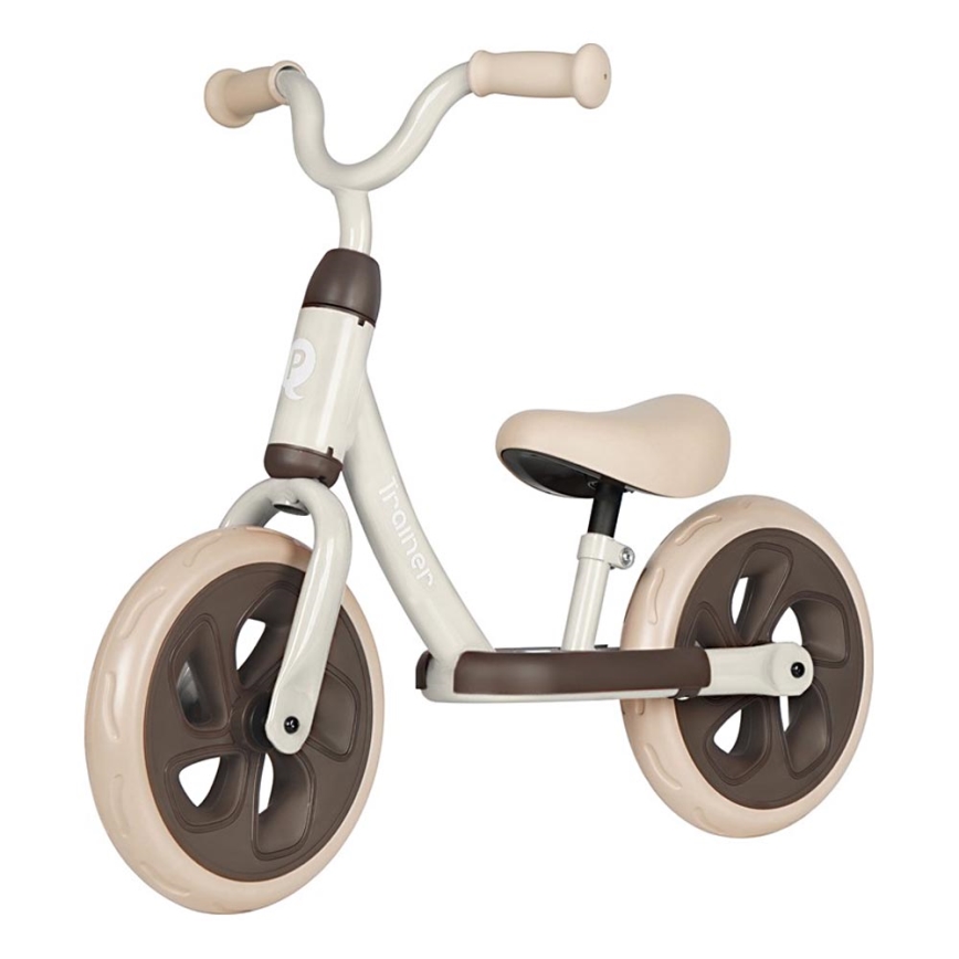 QPlay - Bicicleta de empurrar TRAINER bege