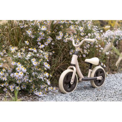 QPlay - Bicicleta de empurrar TRAINER bege